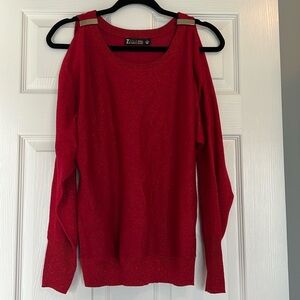 NY&Co cold shoulder sweater